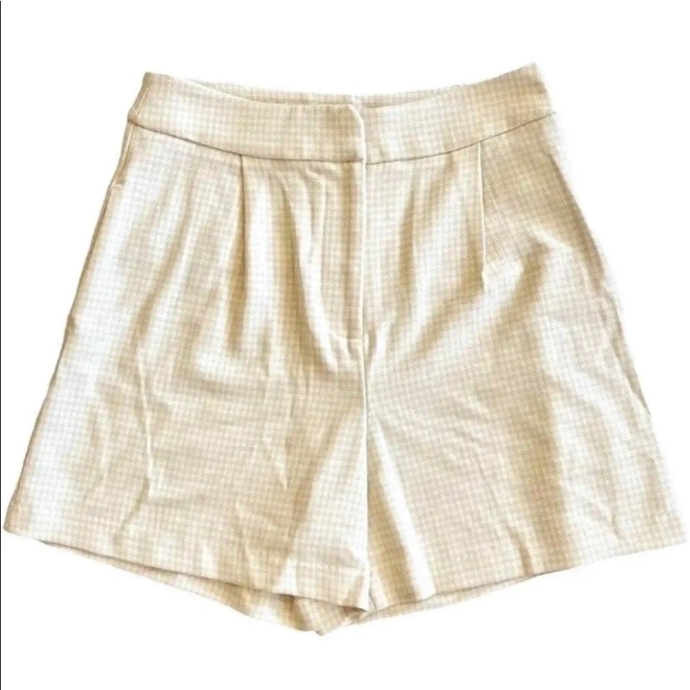House of Harlow Pleated Shorts